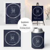 50e verjaardag Proost op 50 jaar feest Acryl Uitnodigingen