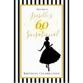 60 & SENSATIONELE 60e Verjaardagscadeau Sticker