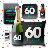 Modern Girly Ice Blue 60 en Sizzling T-shirt