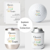 80e verjaardag Proost Beers Golf Party Blikjeskoeler