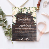 Greenery foliage boho wood in loving memory sign poster