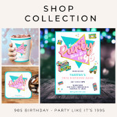 90's Party Like It's 1995 Retro 30e verjaardagsfee Kaart