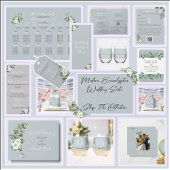 Eucalyptus Wedding RSVP Response Kaart