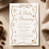 Koffie Baby shower Dank u Bedankdoosjes