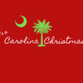 Het is een Carolina Kerstfeest South Carolina Holi Romper