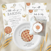 Waterverf Cutie Pie Bakken Dank u Ronde Sticker