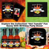 Gast van Eer 'Hot Tamale' Grappige 50e Verjaardag T-shirt