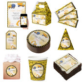 Bouw van vrachtwagen papieren bordje