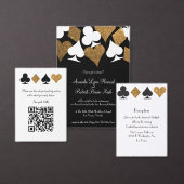 Vegas Faux Gold Glitter Flat Dank u kaart (Personaliseer de collectie van deze zelfstandige maker.)