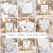 Alles in één: een leven lang vlinders Bruidsdouche Kaart