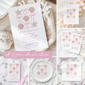 Strand Schat Zomer Baby Shower Bedankt Cadeaulabel