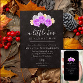 Halloween Een Kleine Boo  Bloemen Baby shower Kaart