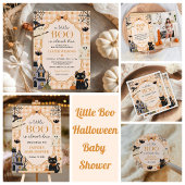 Lief spookachtig Halloween-feest Kaart