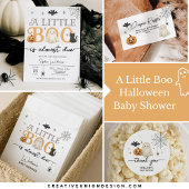 Halloween Baby shower Late Night Luiers Budget Flyer