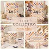 Een Klein Boe Halloween Waskleine Babyshower Kaart