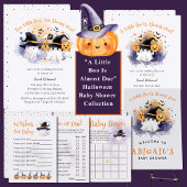 Schattigee Waterverf Ghost Baby shower Dank u kaar Bedankkaart