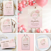 A Little Bunny is on the Way Baby Shower Girl Bedankdoosjes