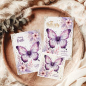 A Little Butterfly Is On Way Boeken voor Baby Informatiekaartje