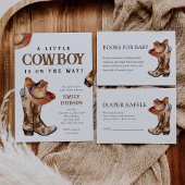 Een kleine cowboy Western Baby shower Bedankjes Labels