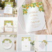 Er is een kleine stropdas op weg naar Citrus Baby  Ronde Sticker