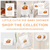 Oranje Pie Pumpkin Herfst Dank u Bedankkaart