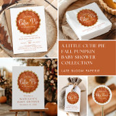 Een beetje schattige taart pompoen baby's zijn zoe poster