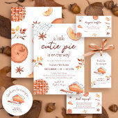 Cutie Pie is onderweg naar het Baby shower Bedankdoosjes