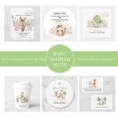 Een klein boerenknecht Baby shower | Papieren Bekers