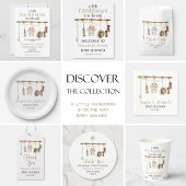 Kleine visser Baby shower luier Raffle Informatiekaartje