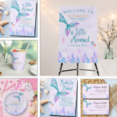 a Little Mermaid is on her way  Bedankkaart