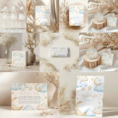 A little piece of heaven is on the way baby shower bedankdoosjes