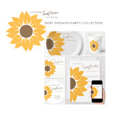 Zonnebloempapier Bord