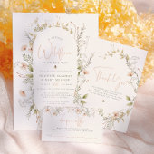 Delicate Wildebloem & Boho Bij Budget Baby Shower