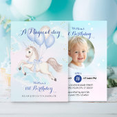 Een magische verjaardag met een uitnodiging voor e