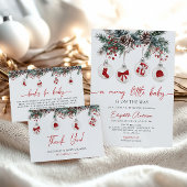 Vrolijk Baby shower hoeveel Snoepjes Poster