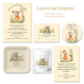 Little Mice Baby shower | Papieren Servetten