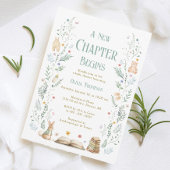 A New Chapter Baby Shower  Bedankkaart