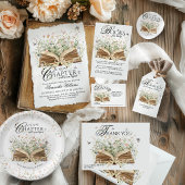 Wildflower Een nieuw hoofdstuk beginnen Baby showe Informatiekaartje