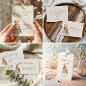 New Chapter Baby Shower Teddy Storybook Servet