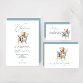 Een nieuw hoofdstuk Begint Baby shower Boy cadeau  Cadeaulabel