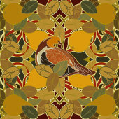 O Holy Night Partridge in een pear tree post Kaart