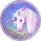 Een paarse paradijselijke latte Mok