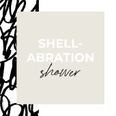 Een Shellabration | Blue Crab Theme Cadeaulabel