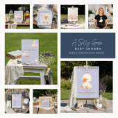 Blue Silly Goose Cards and Gifts Table Sign  Kaart