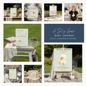 Sage Green Rose Garden Party Papieren Bordje