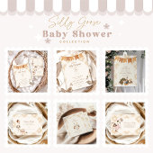 Een Gekke Goose Whimsical Baby shower Kaart