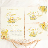 Een lief klein honingbij Baby shower dank je Bedankdoosjes