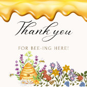 Bedankt voor het bijen hier Bord