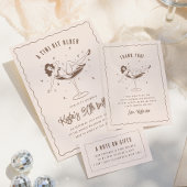 Whimsical Sparkles & Hearts Retouradres Etiket