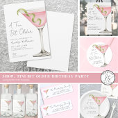 A Tini Bit Older Martini Birthday Likeurfles Etiket